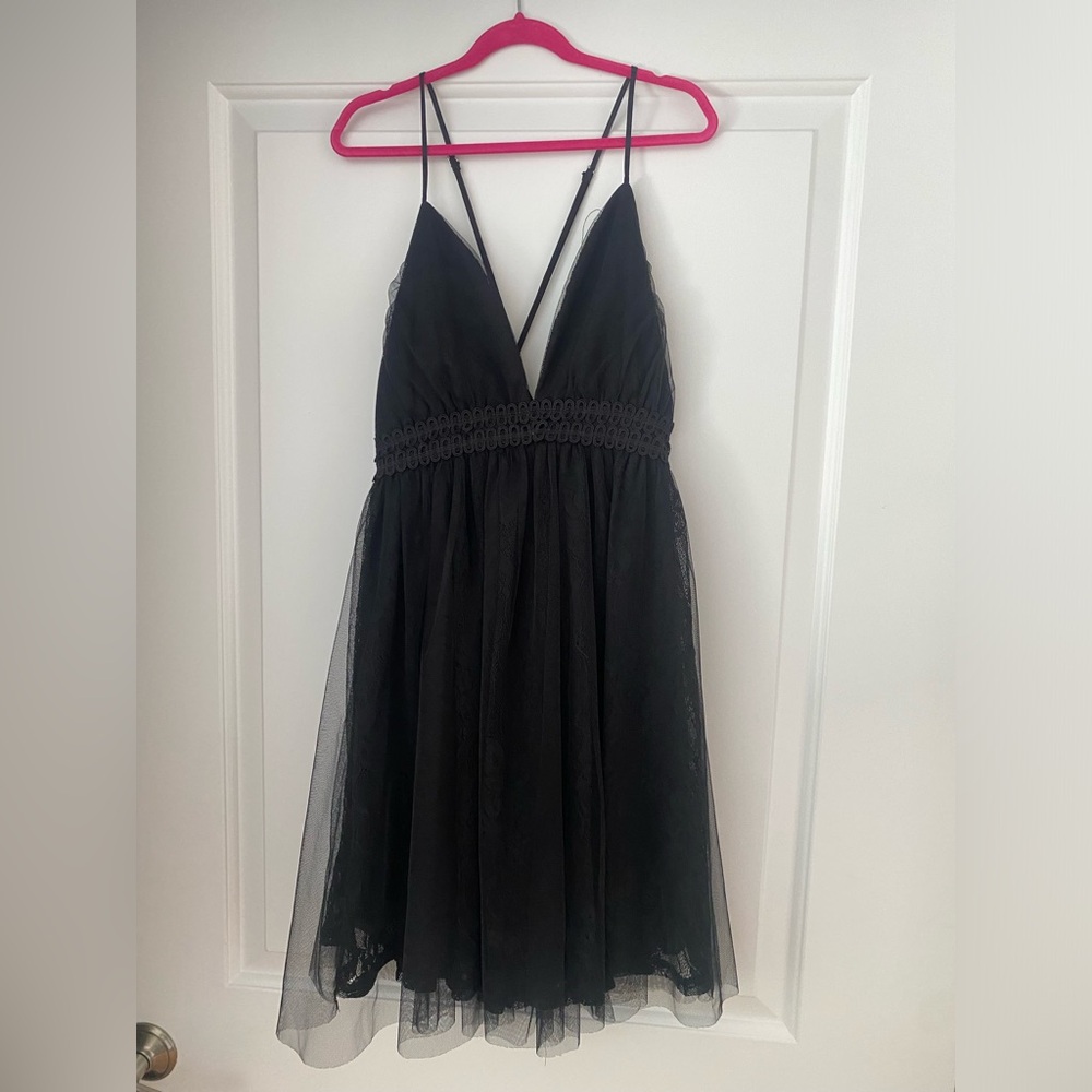 Lulus black formal dress
